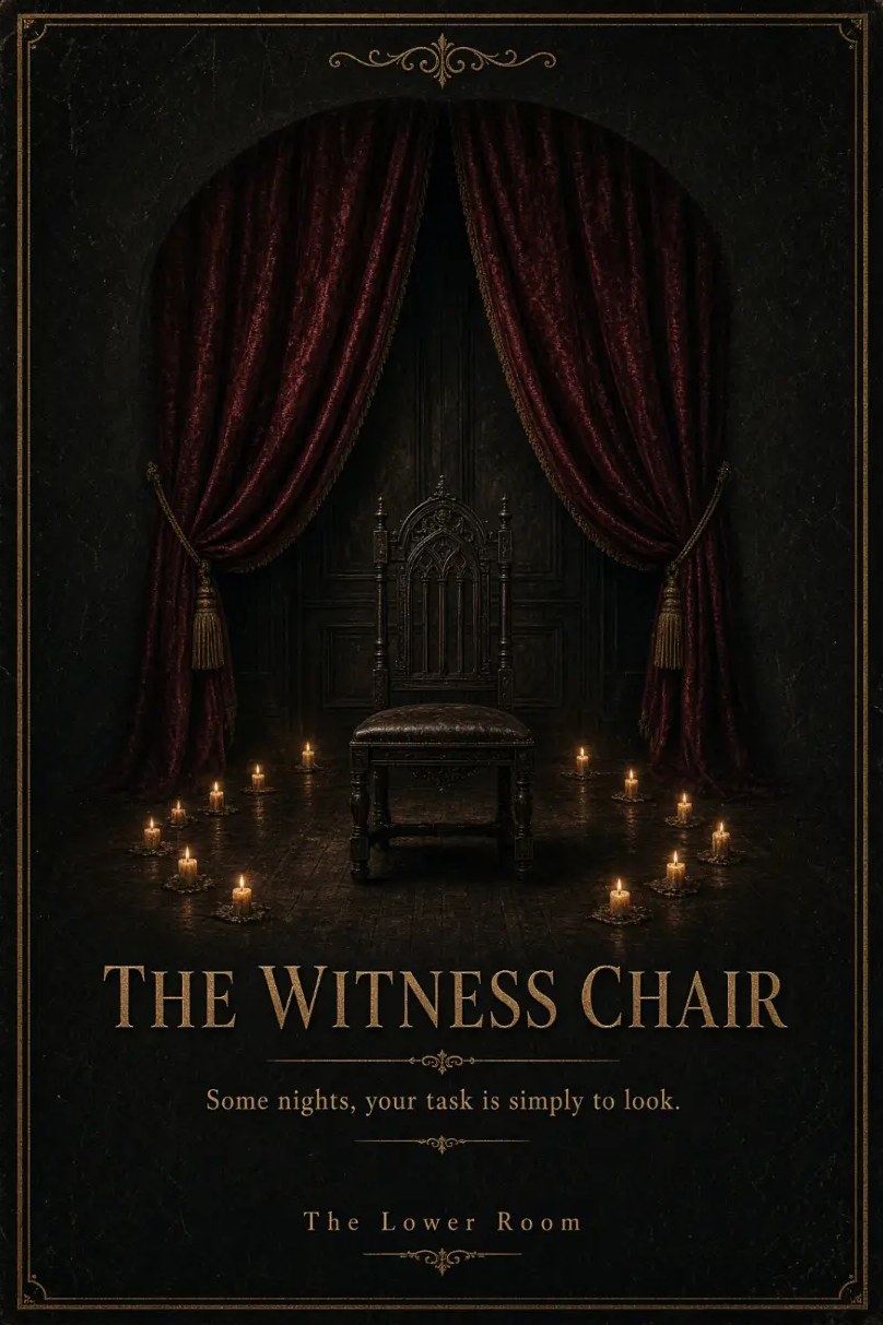 Cover artwork for THE WITNESS CHAIR